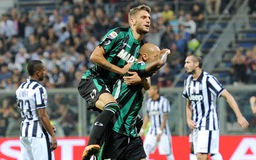 Juve đứt mạch toàn thắng trên sân Sassuolo